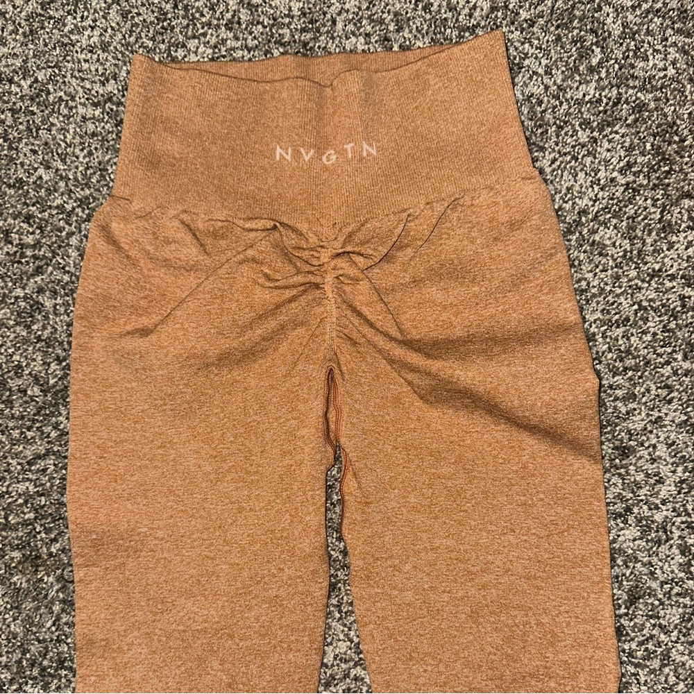 NVGTN Terracota Scrunch Seamless Leggings Size XS